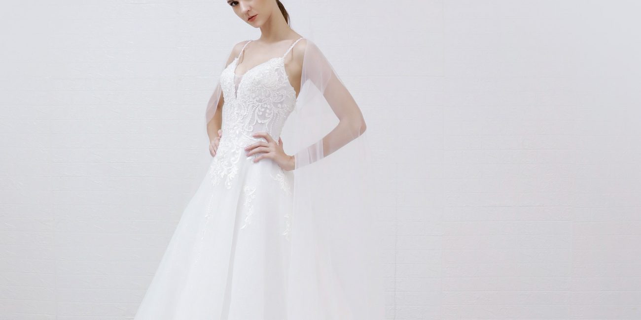 simple wedding dress